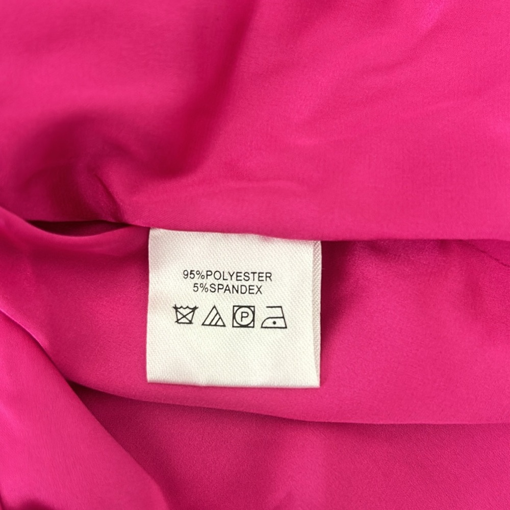 NEW White Fox Boutique pink dress with feather trim - Picture 9 of 11